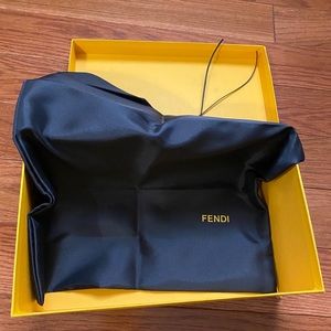 Fendi shoebox and dust bag